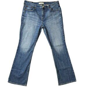 Levi's 515 Bootcut Jeans Medium Wash Womens Stretchy Denim Size 14M 5 Pockets